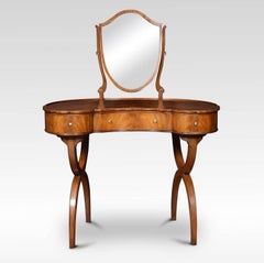 Mahogany Kidney Shaped Lady’s Dressing Table
