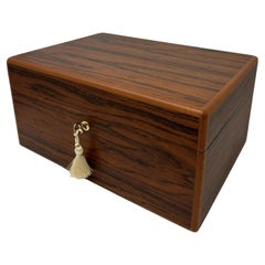 Caoba Ladys Gentlemans Hecho a Mano Joyero Cofre Manning Irlanda Irlandés Nuevo