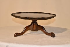 Mahogany Lazy Susan from England, c. 1900