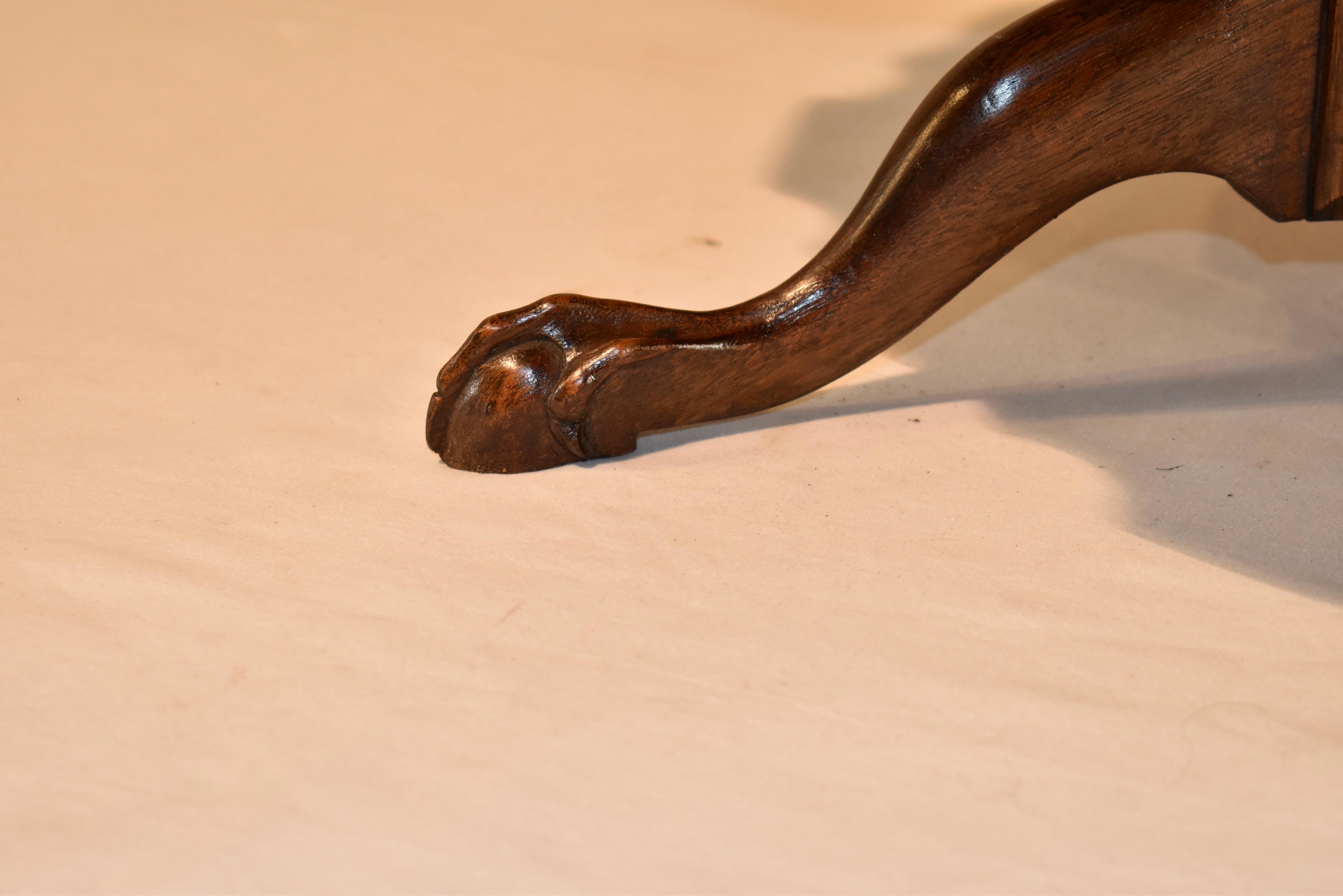 Mahogany Lazy Susan from England, c. 1900 For Sale 1