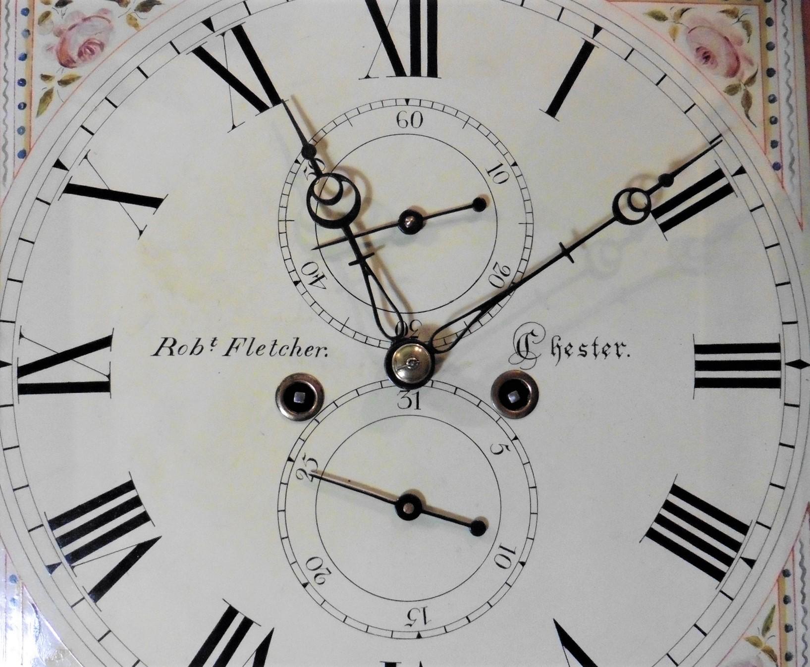 Early 19th Century Mahogany Longcase Clock, Robert Fletcher, Chester with Rocking Ship Automation