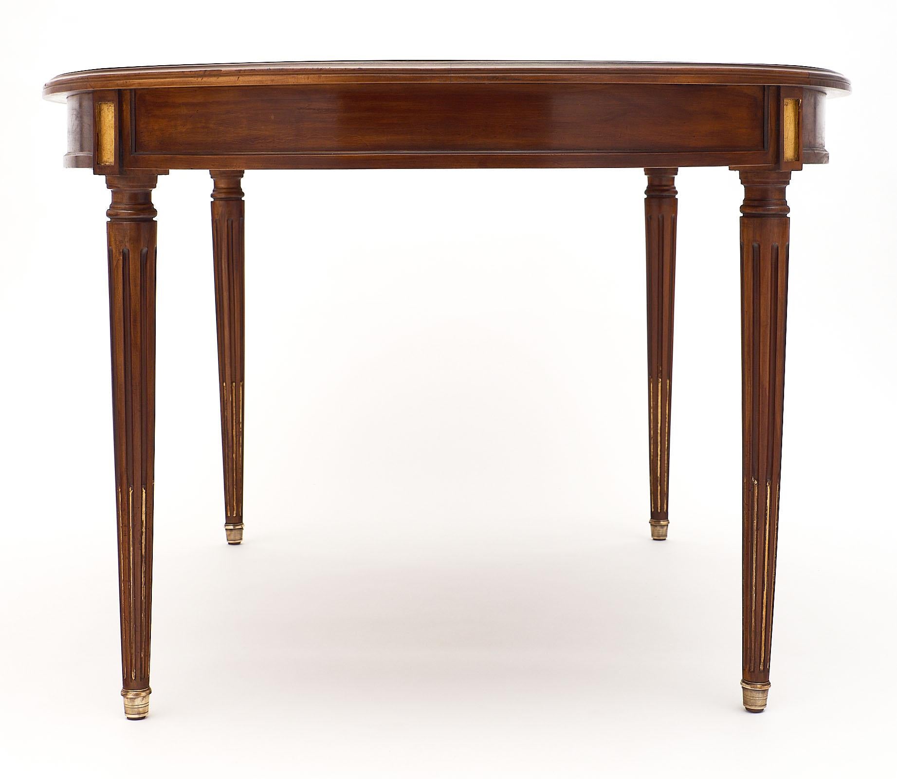 Early 20th Century Mahogany Louis XVI Style Antique Dining Table