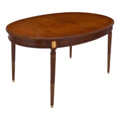 Mahogany Louis XVI Style Antique Dining Table