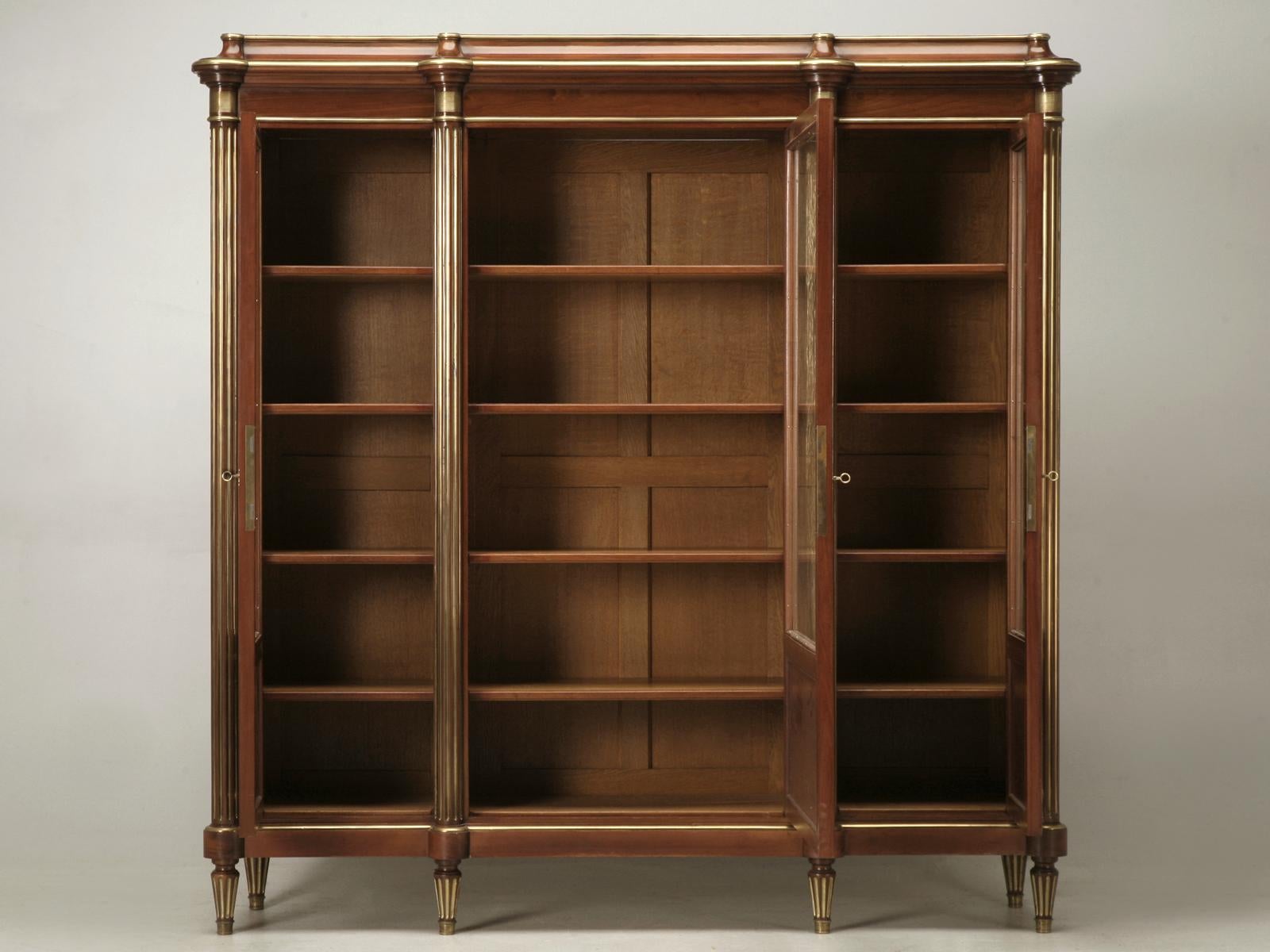 Mahogany Louis XVI Style Bookcase, circa 1900, 1stdibs New York 6