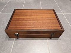 Mahogany machinists tool box