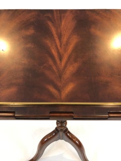 Mahogany Maitland Smith Queen Anne Style Adjustable Lectern