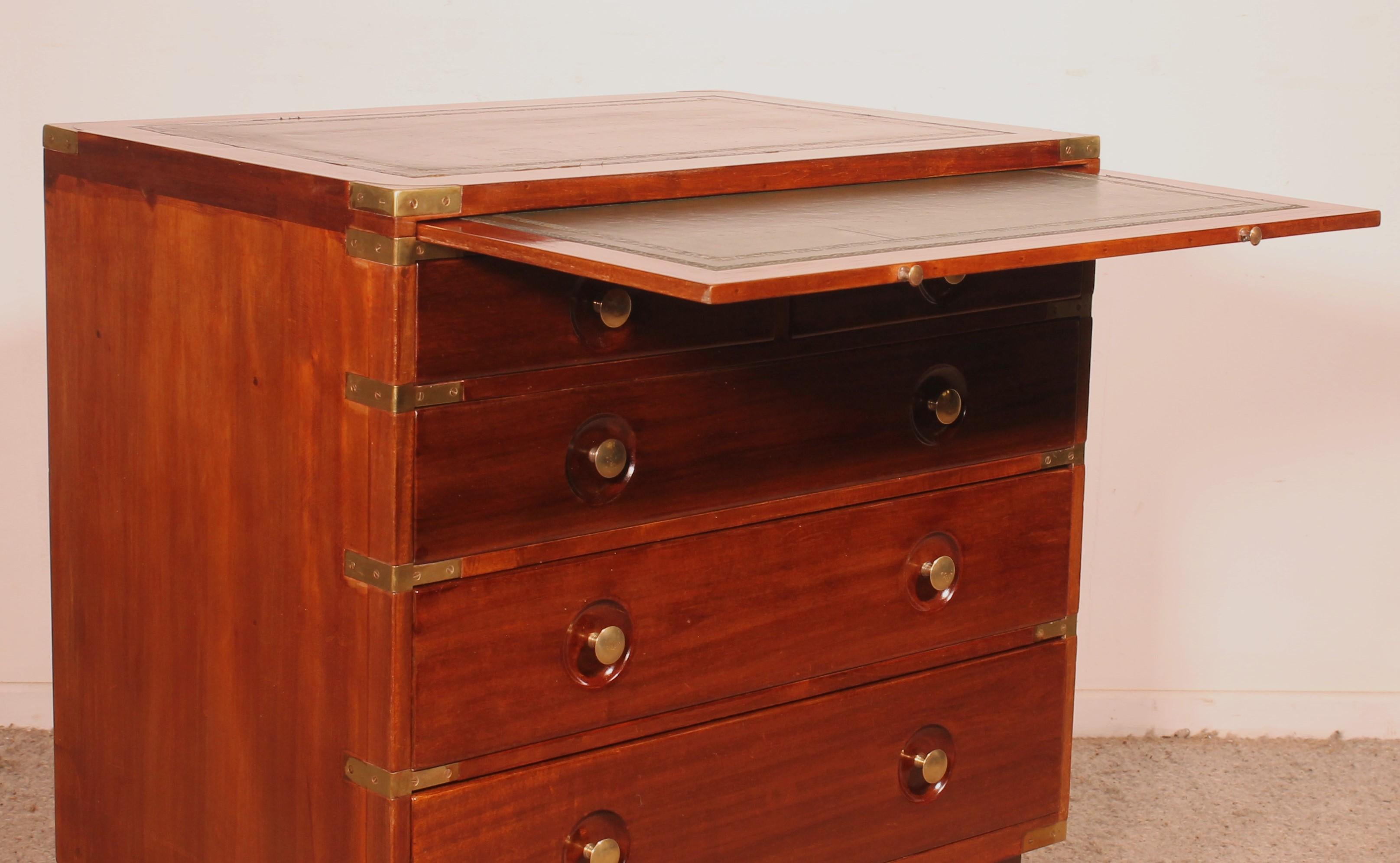 Mahogany Marine / Campaign Chest Of Drawers Of A Cruise Liner For Sale 2