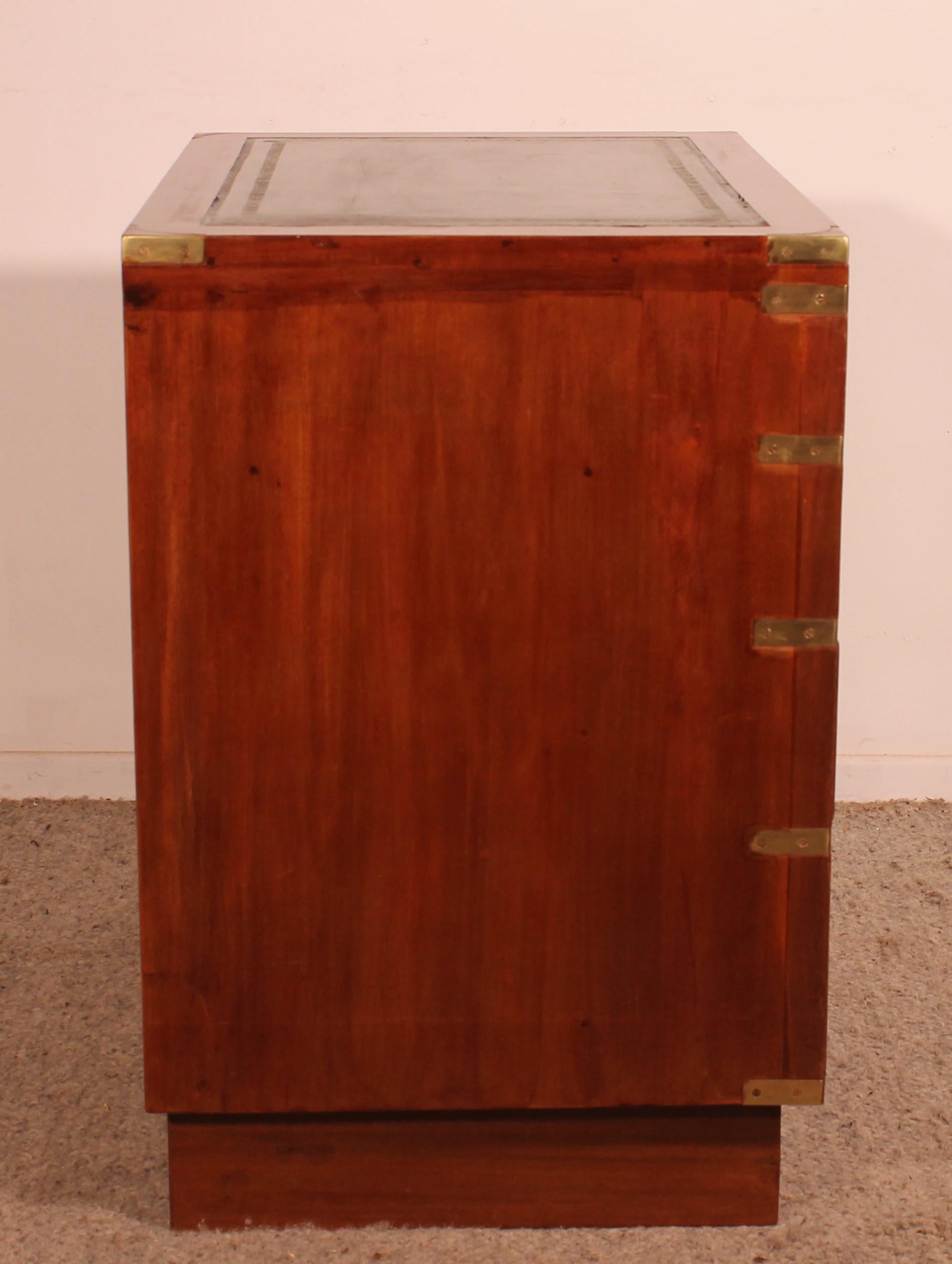 Mahogany Marine / Campaign Chest Of Drawers Of A Cruise Liner For Sale 3
