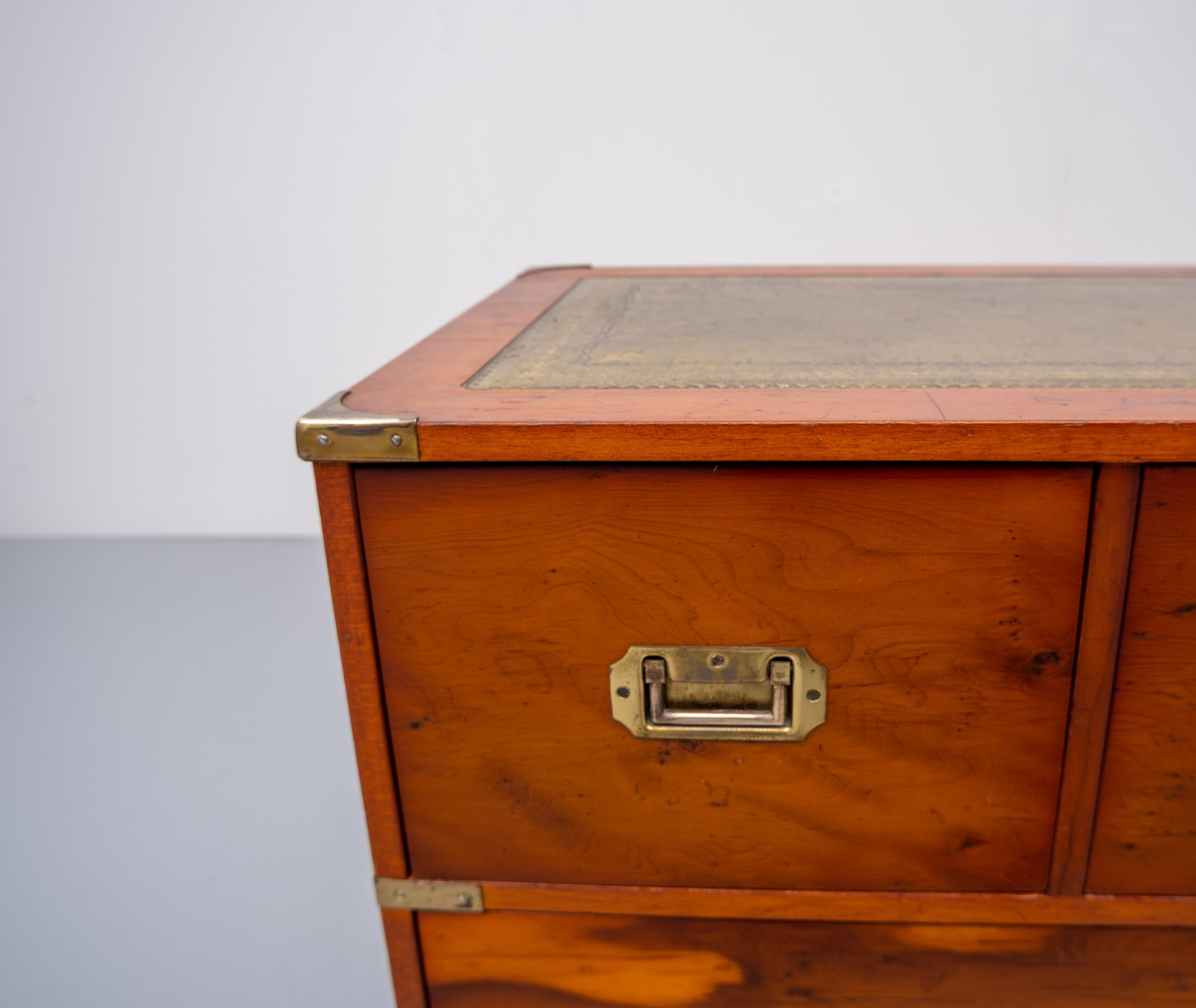 Mid-20th Century Bevan Funnell Military Campaign Chest Harrods, 1960s