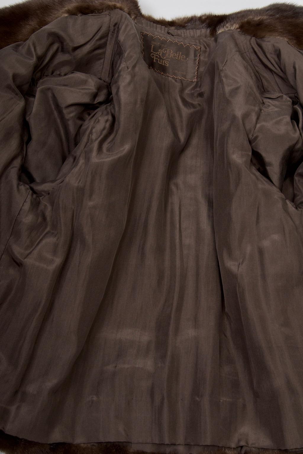 Mahogany Mink Jacket en venta 5