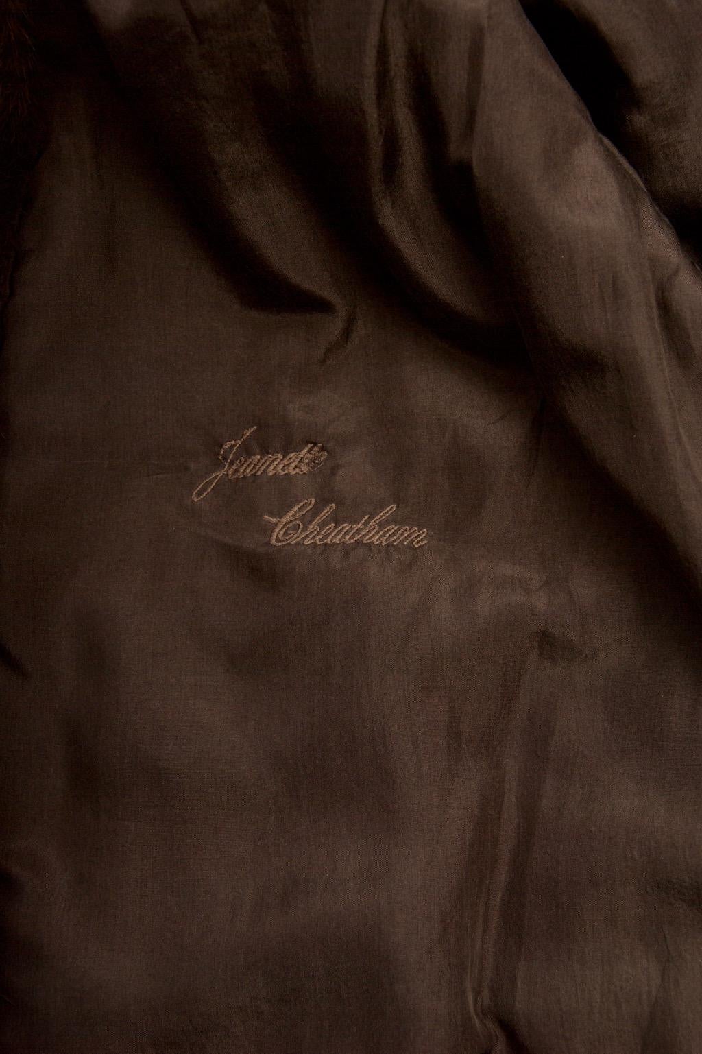 Mahogany Mink Jacket en venta 6