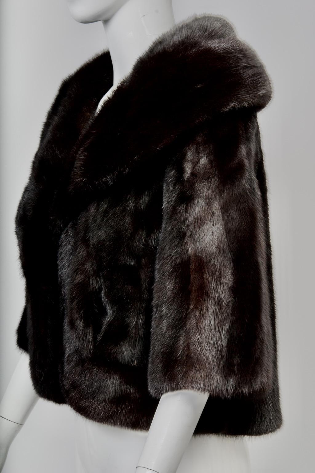 Mahogany Mink Jacket 1