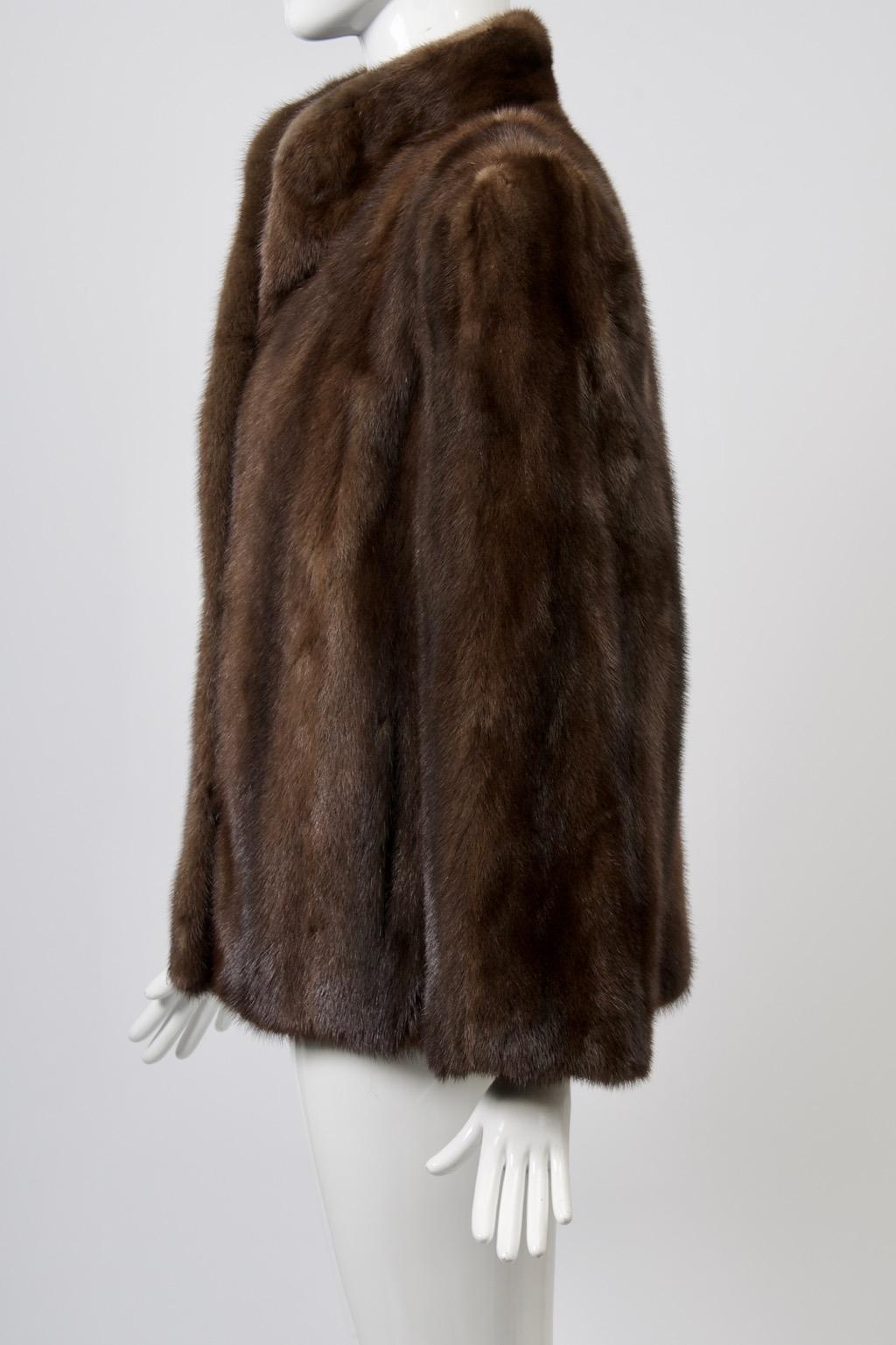 Mahogany Mink Jacket en venta 2