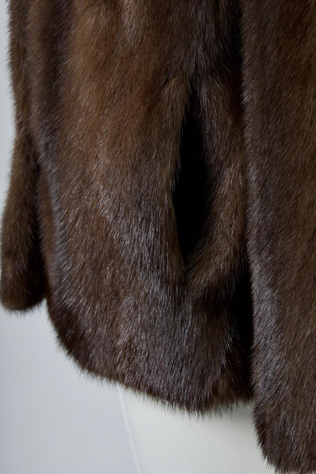 Mahogany Mink Jacket en venta 3
