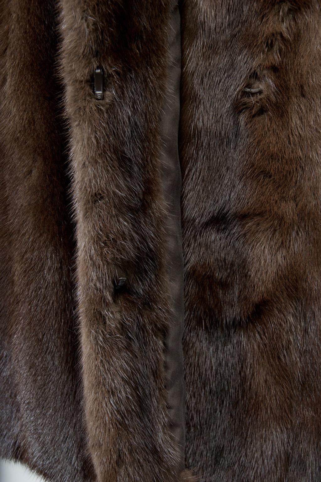 Mahogany Mink Jacket en venta 4