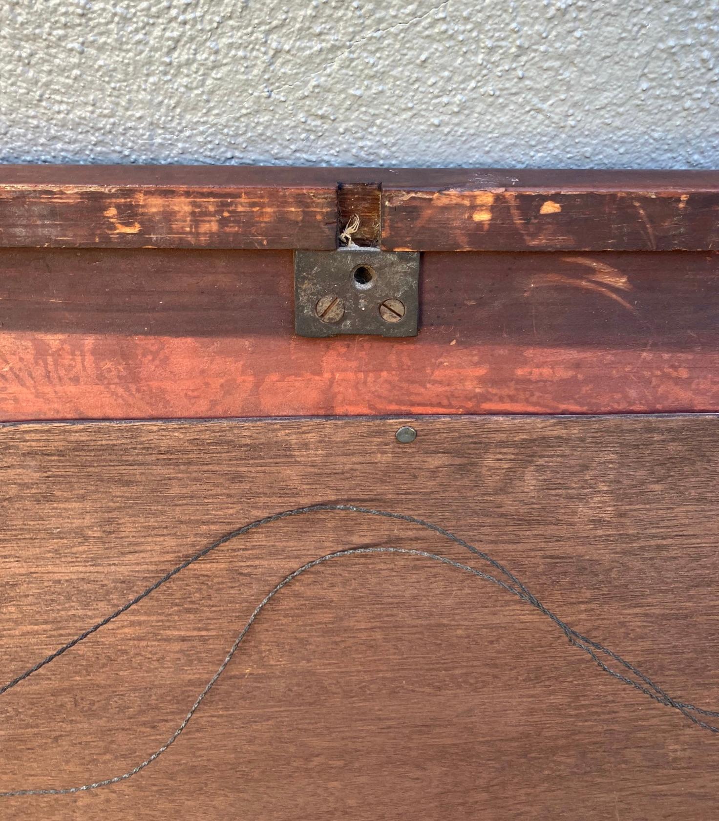 Vetro Specchio in mogano