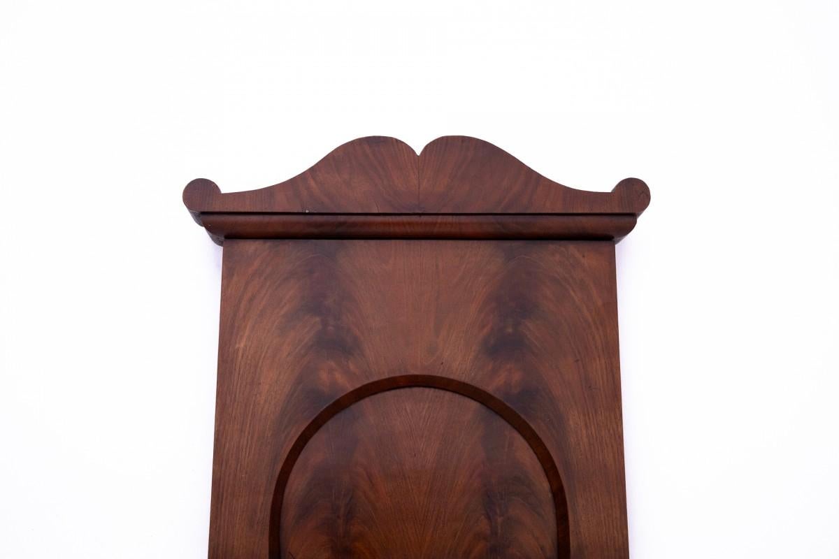Biedermeier Specchio in mogano della fine del XIX secolo, Nord Europa. in vendita