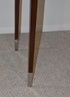 Mahogany Modern Side Table by Bolier & Company