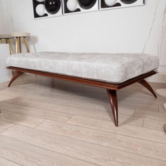 Mahogany Modernist Day Bed