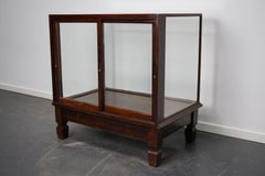 Mahogany Museum / Shop Display Cabinet or Vitrine, Early 20th Century