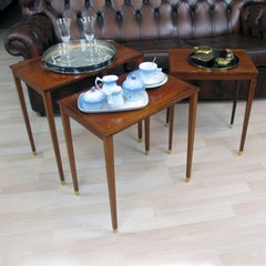 Tavolini in mogano di Svenska Möbelfabrikerna Bodafors, Svezia, anni '50