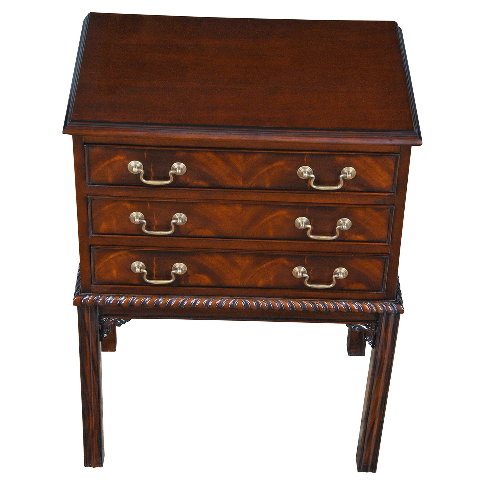 Mahogany Night Stand  For Sale