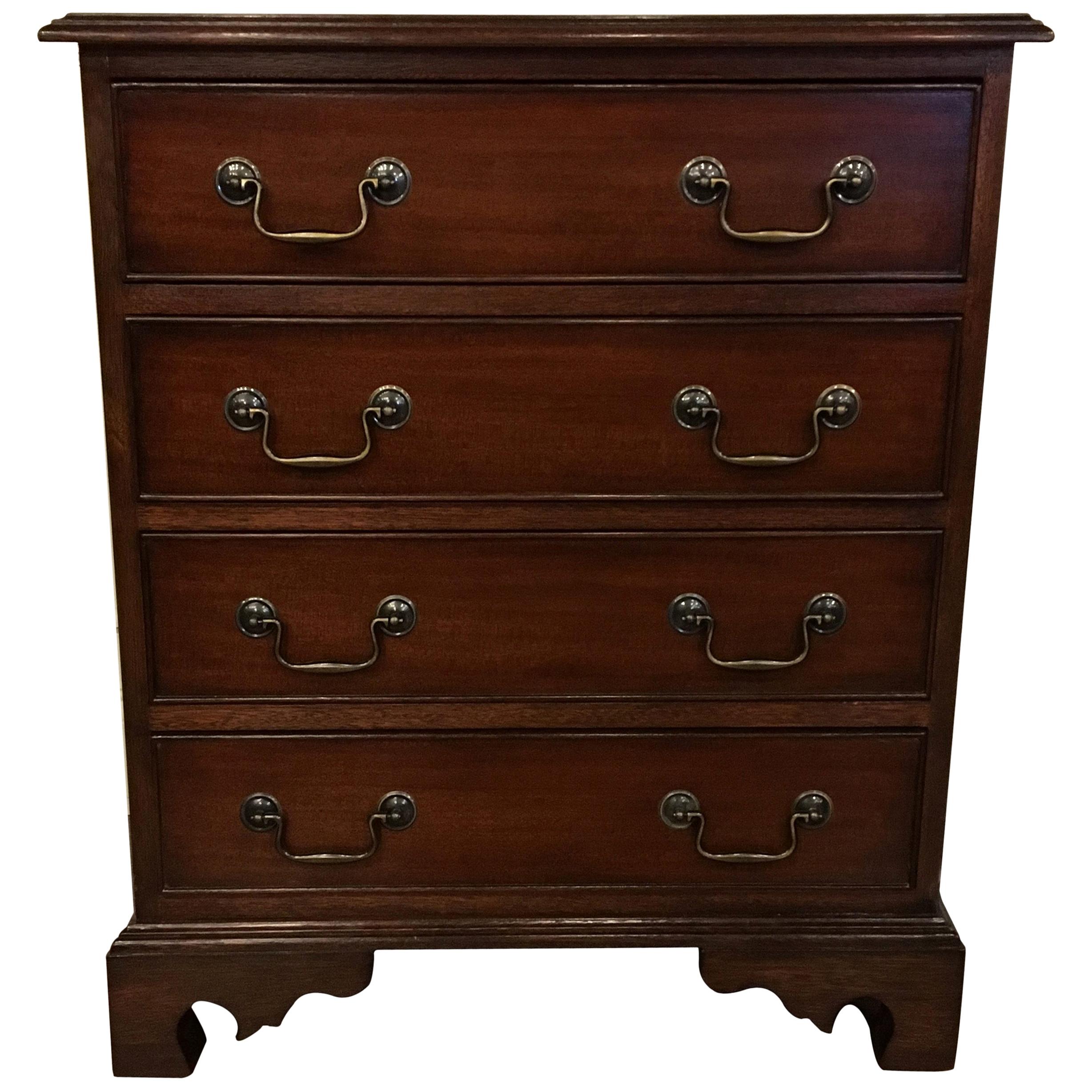 Mahogany Nightstand by Leighton Hall For Sale