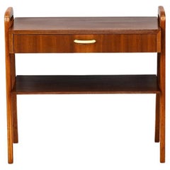 Retro Mahogany Nightstand