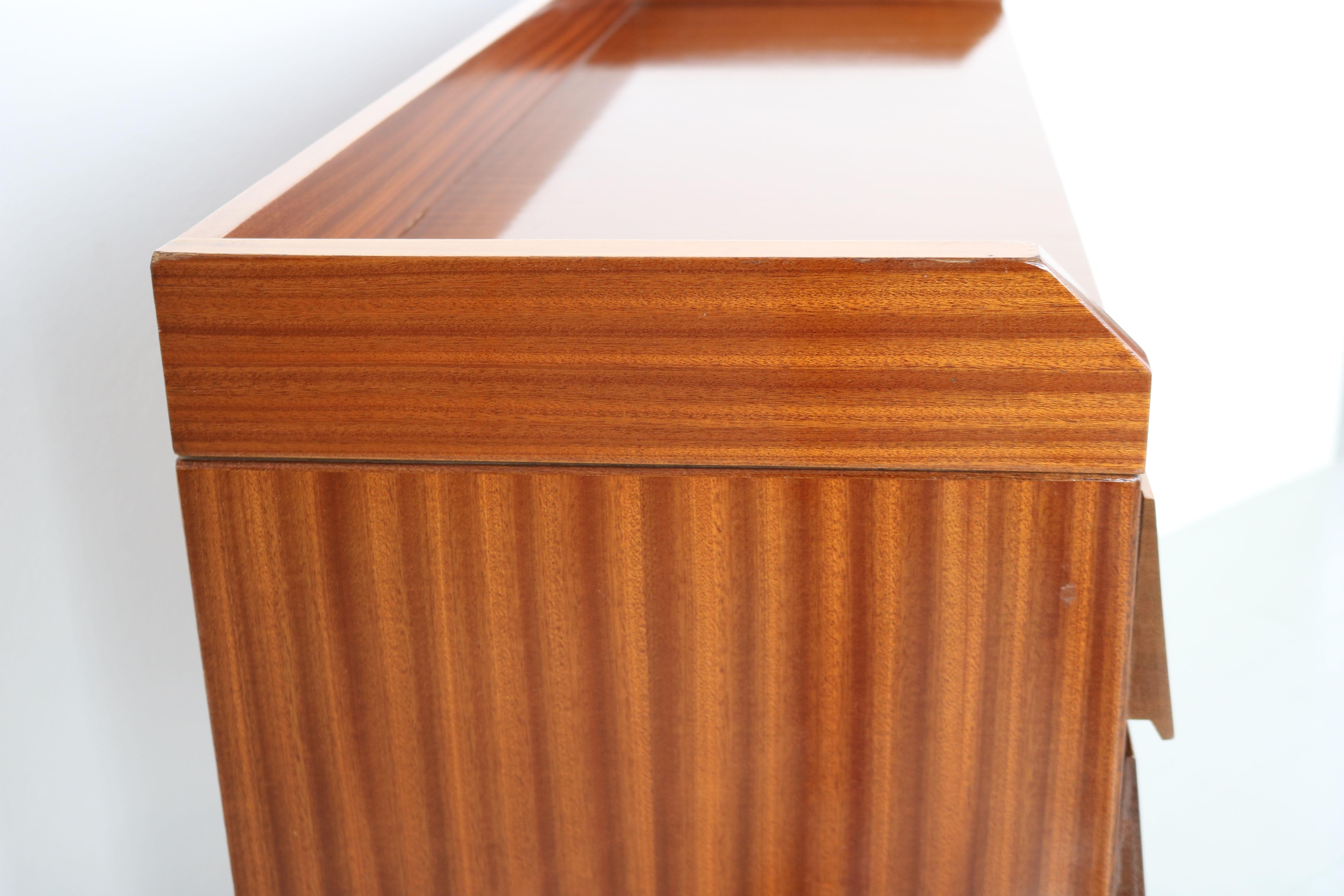 Mahogany Office Chest of Drawers, Manufactured by 