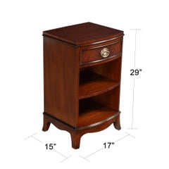 Mahogany One Drawer Night Stand