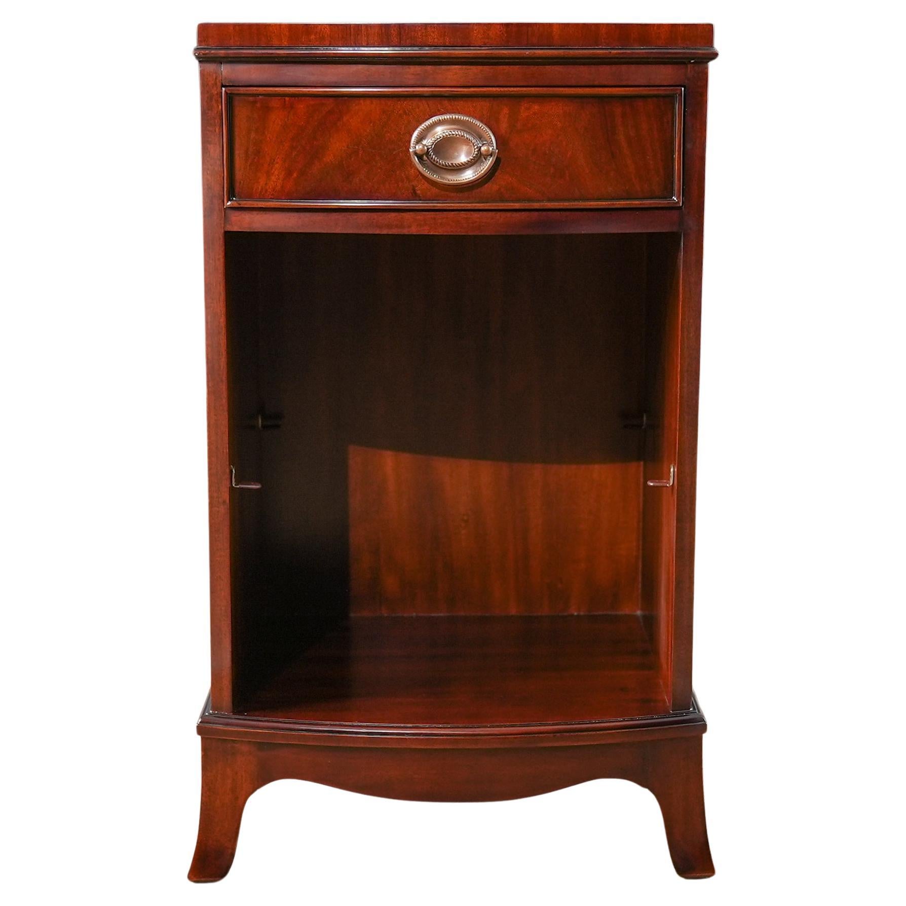 Mahogany One Drawer Night Stand