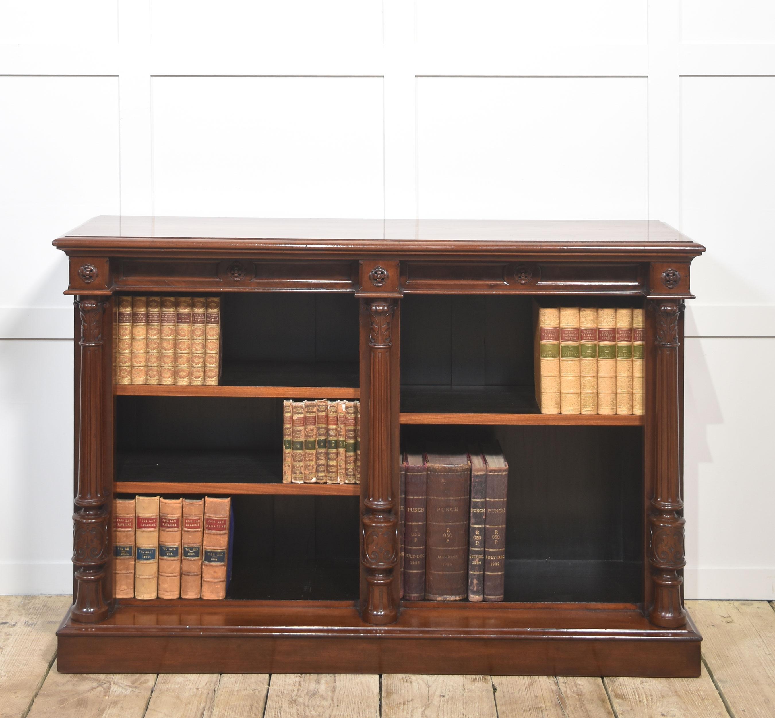 Librería abierta de caoba en venta 4