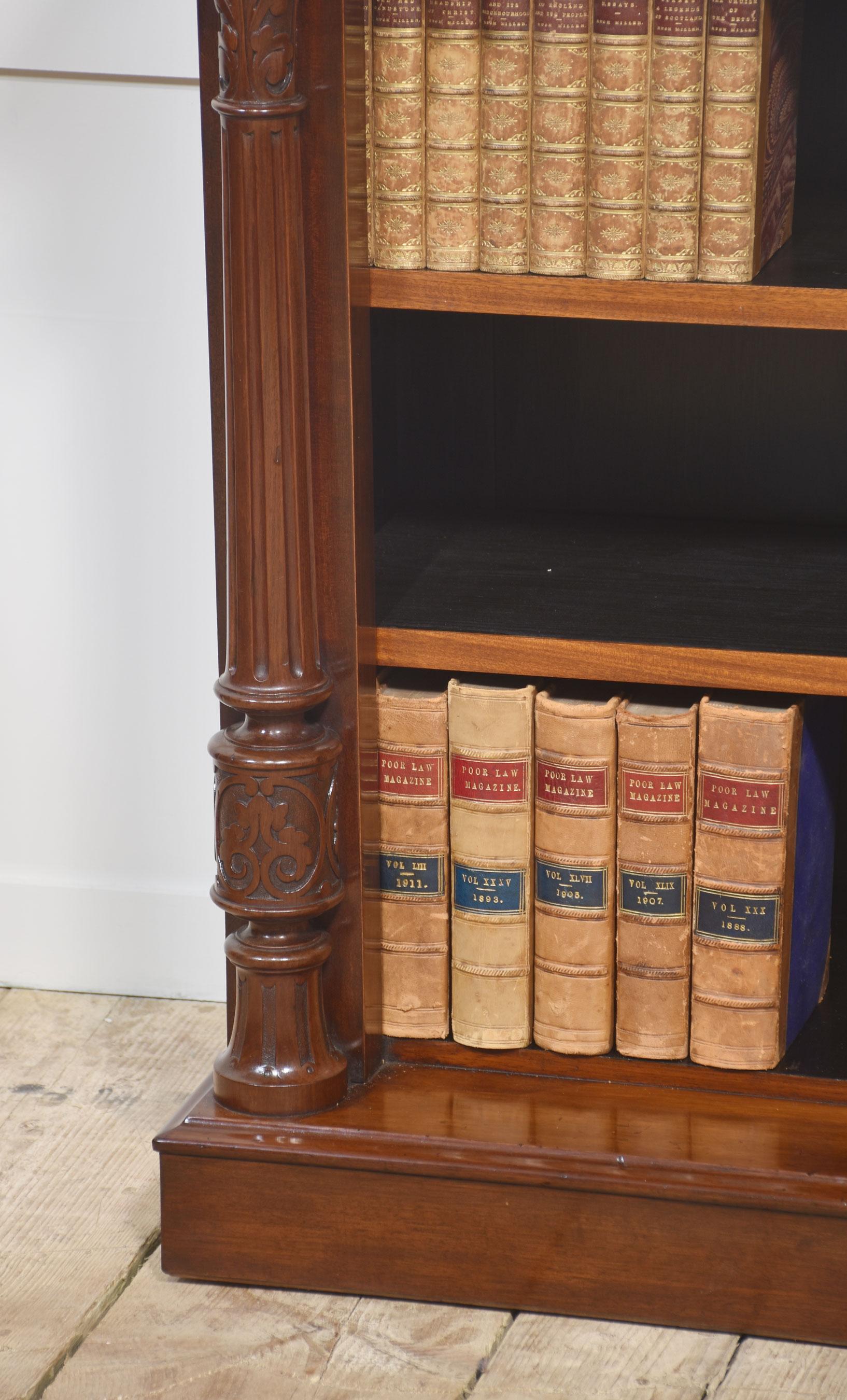 Librería abierta de caoba en venta 6
