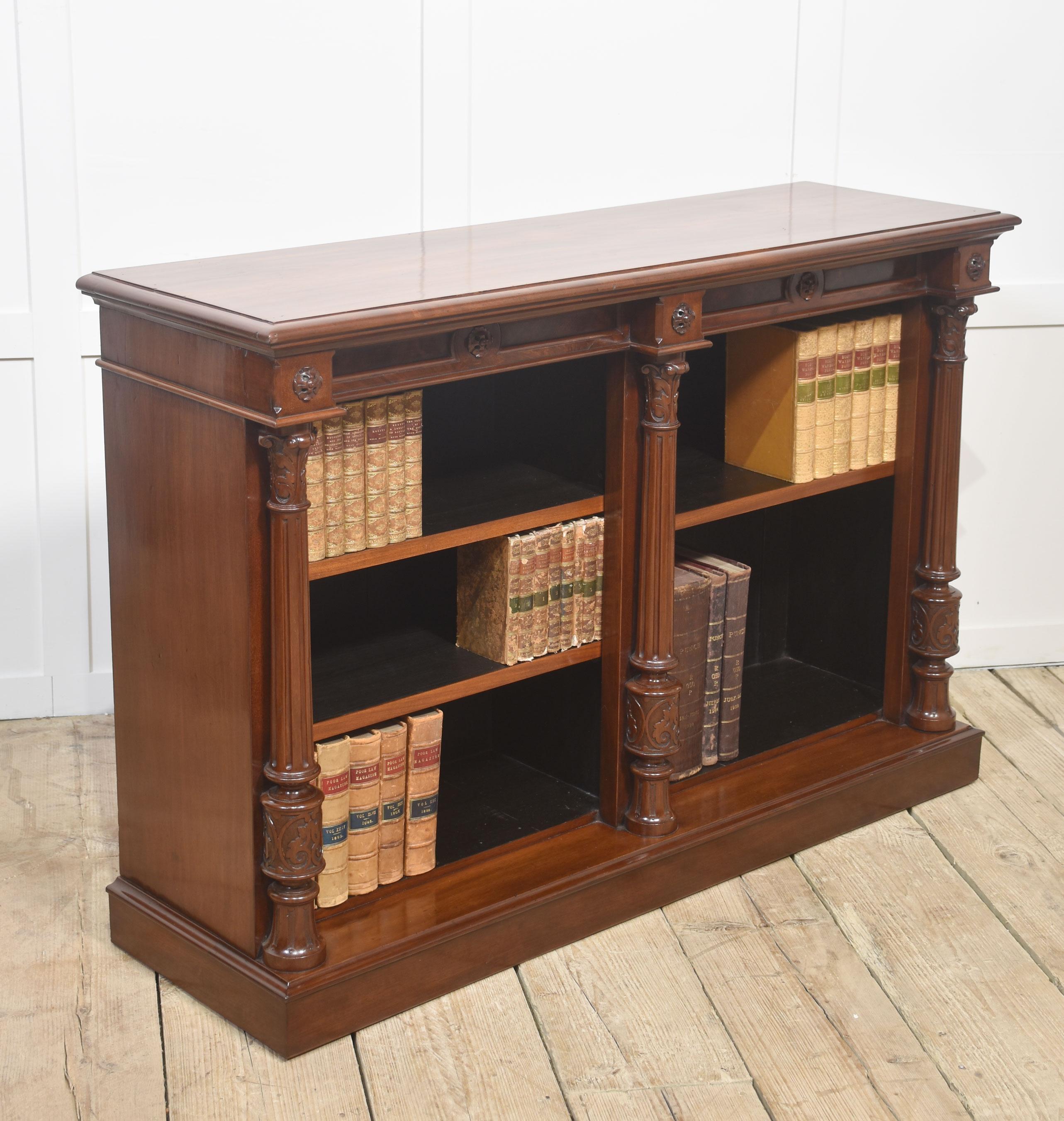 Librería abierta de caoba en venta 7