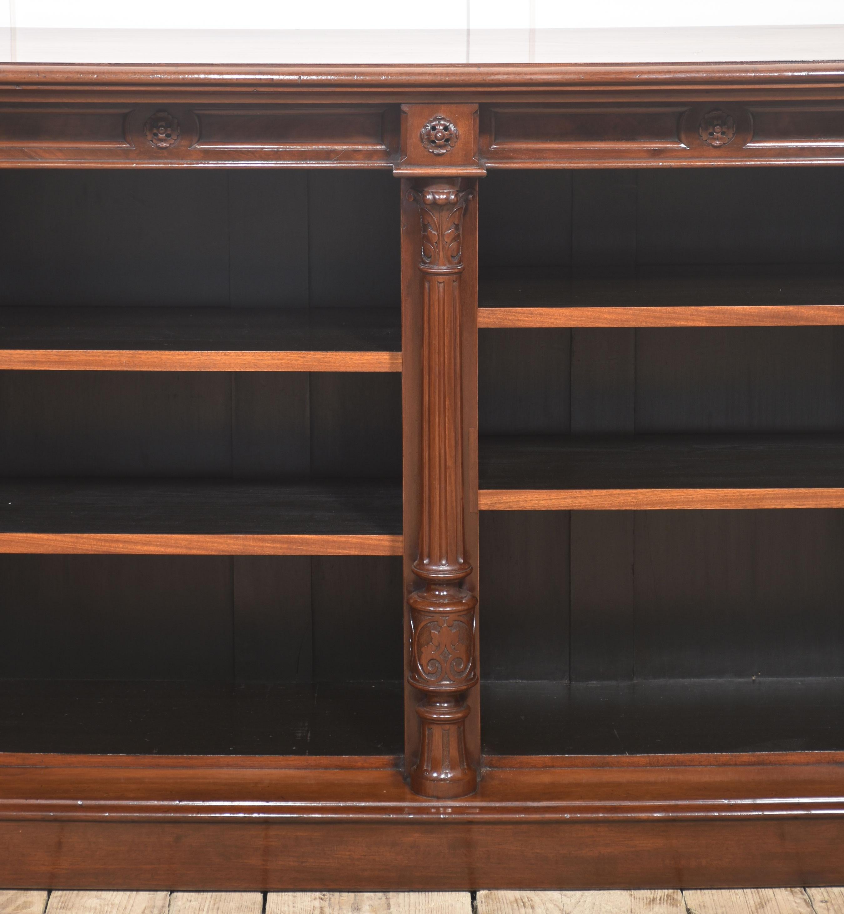 Librería abierta de caoba Británico en venta