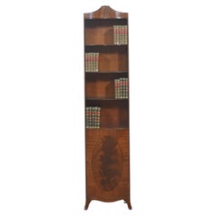 Librería abierta de caoba