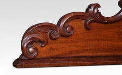 Mahogany Overdoor Pediment