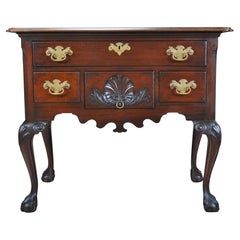 Commode basse Chippendale Paine en acajou