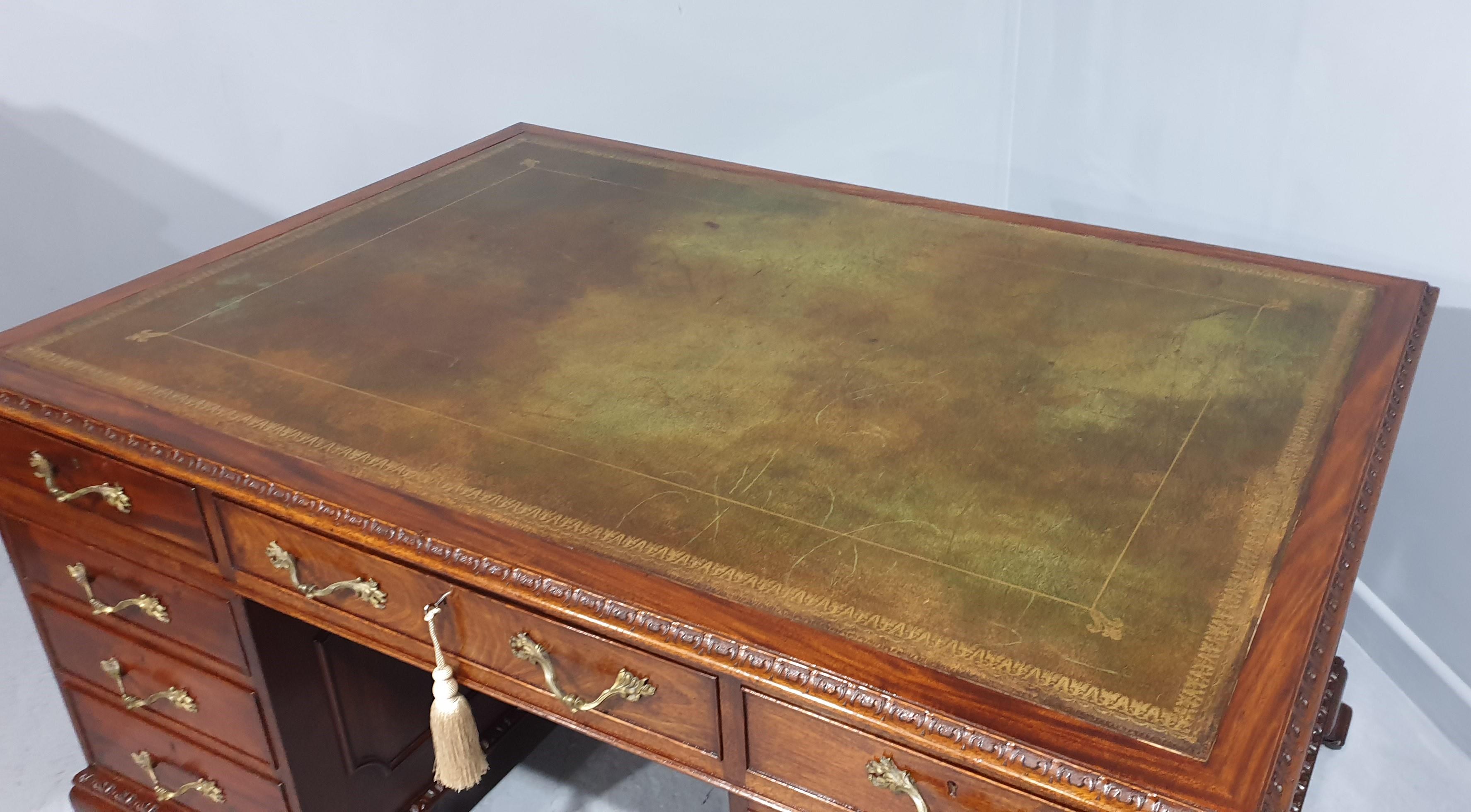 Mahogany Partners Desk 4