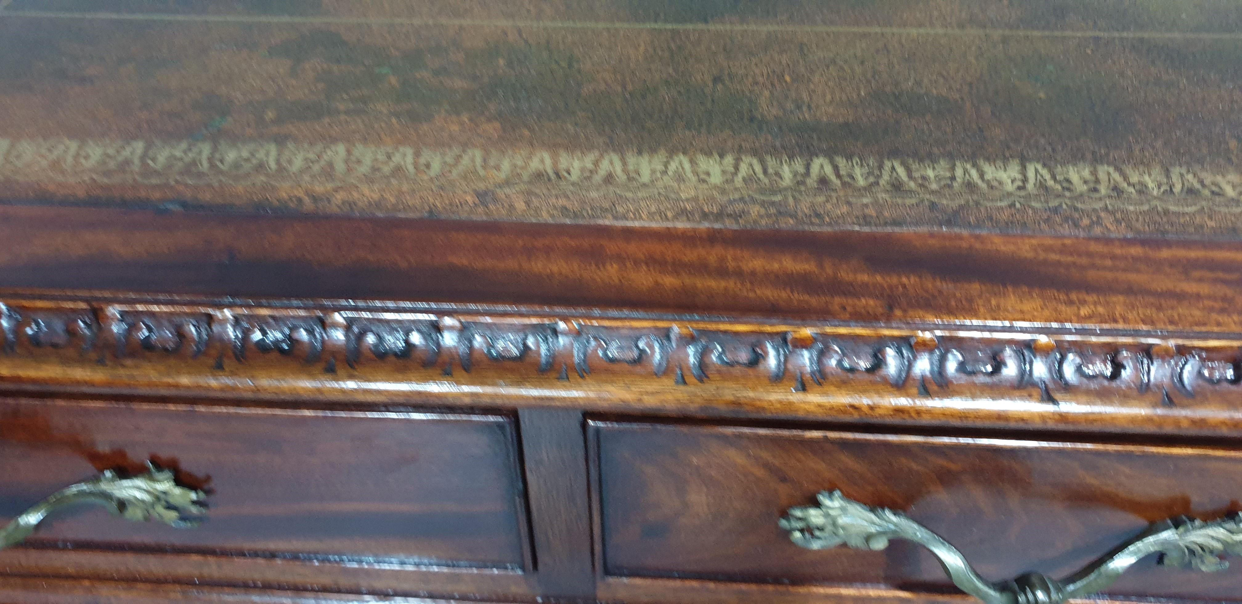 Mahogany Partners Desk 6