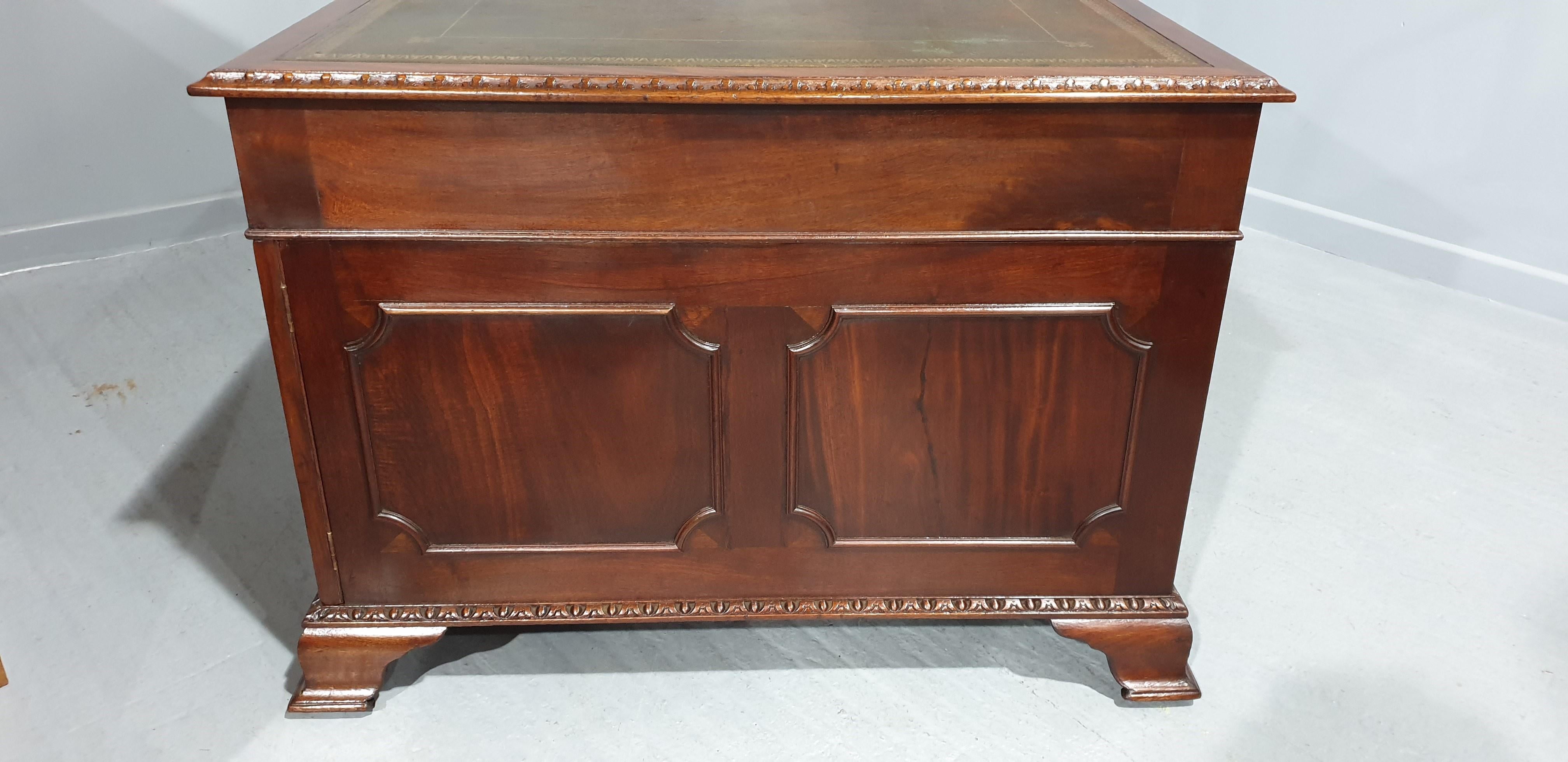 Mahogany Partners Desk 9