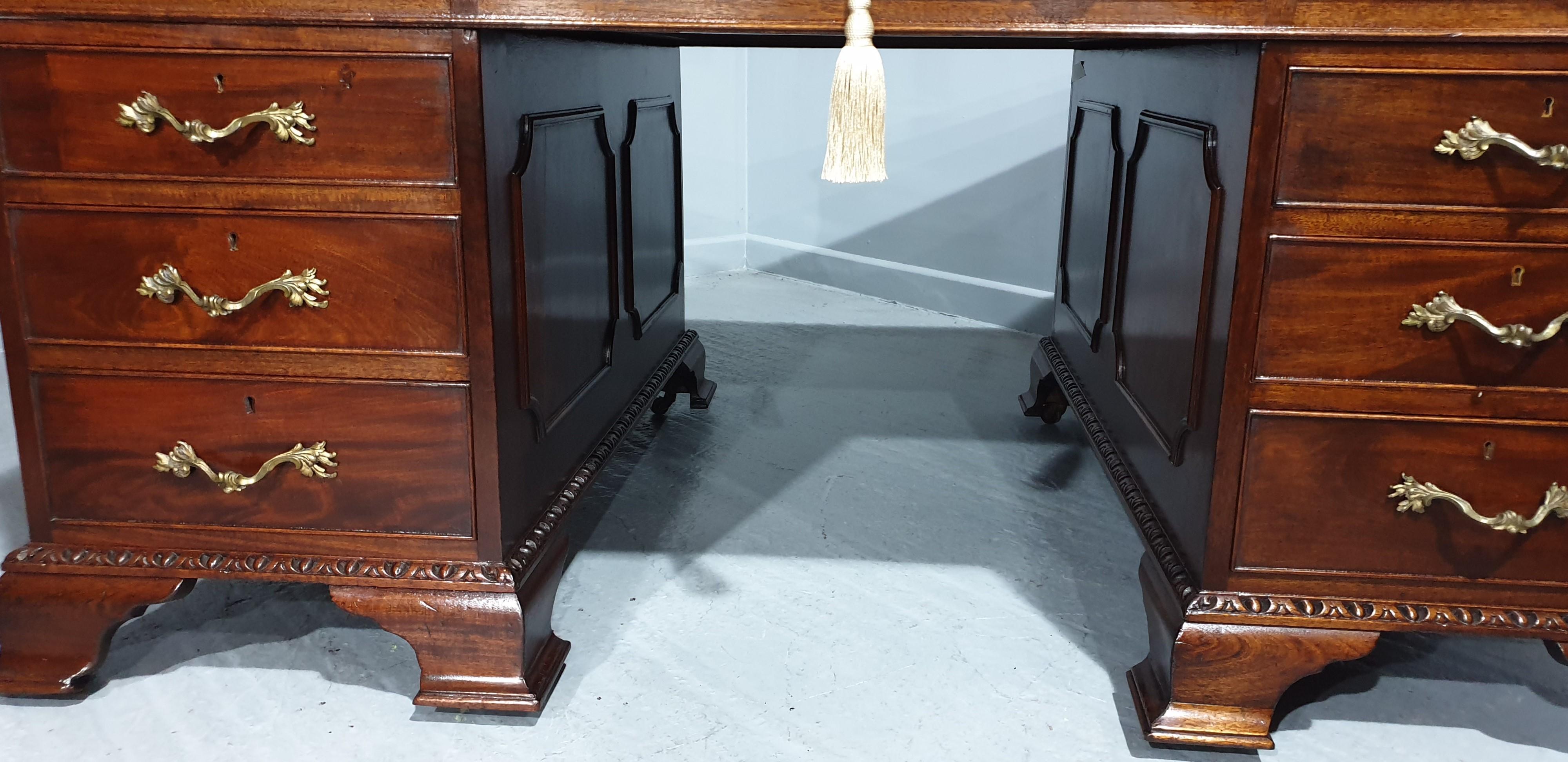 Mahogany Partners Desk 1