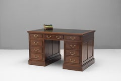 Mahogany Pedestal Desk