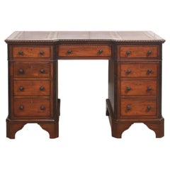 Mahogany Pedestal Desk
