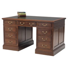 Mahogany Pedestal Desk