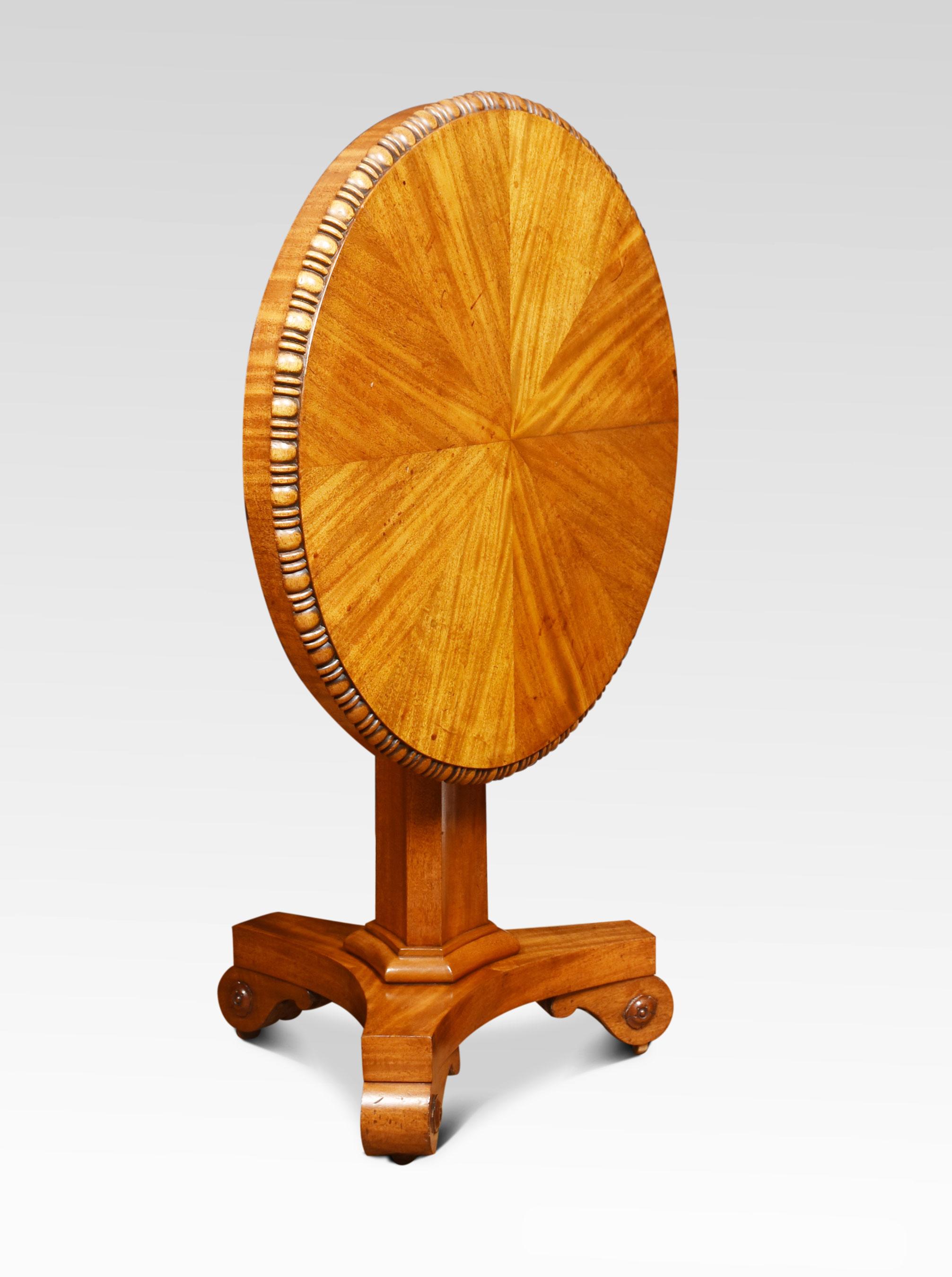 Mahogany Pedestal Table 1