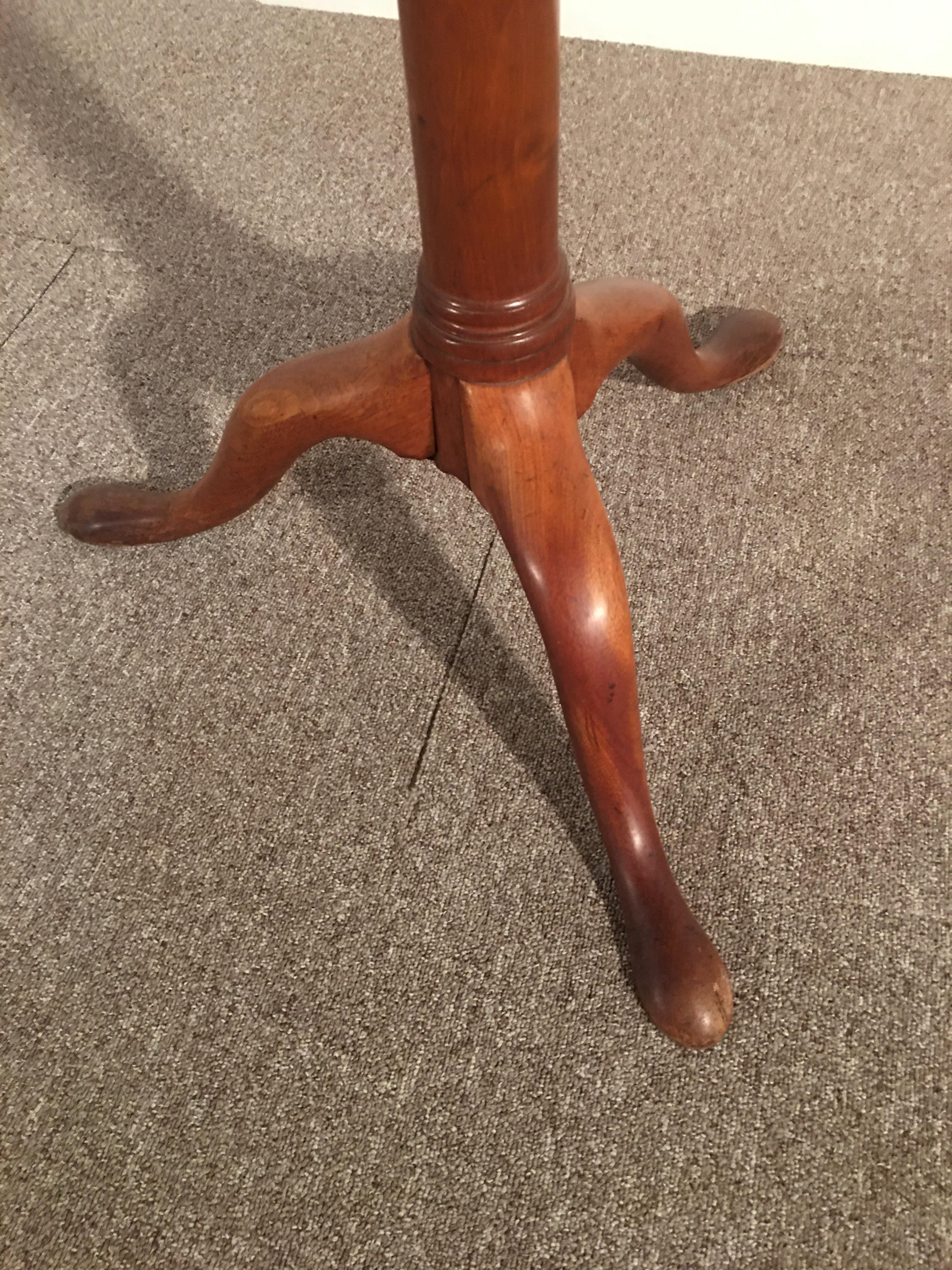 Mahogany Pedestal Table, French, 19th In Good Condition For Sale In Nice, FR