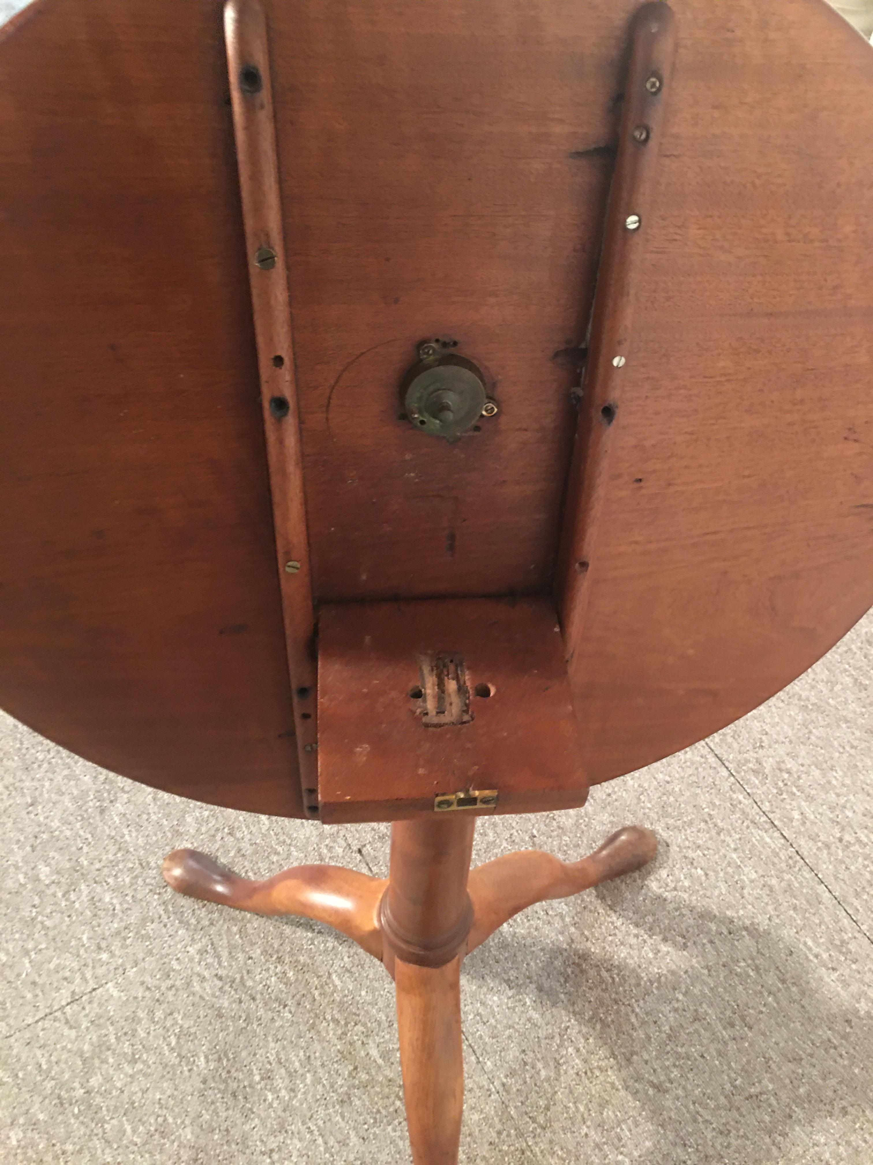 Mahogany Pedestal Table, French, 19th For Sale 2