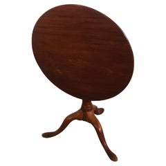 Mahogany Pedestal Table, French, 19th