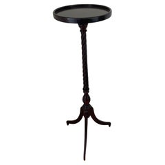 Elegant Vintage Mahogany Plant Stand